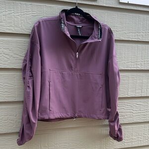 NWOT Size S oversized Calvin Klein Mauve Utility Jacket